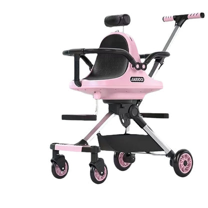 New Double baby stroller trolley car portable folding stroller two kids child trolley Pushchair Baby Light Stroller With Parasol