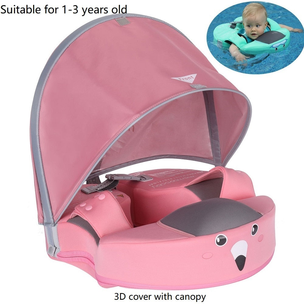 Solid Non-inflatable Newborn Baby Waist Float