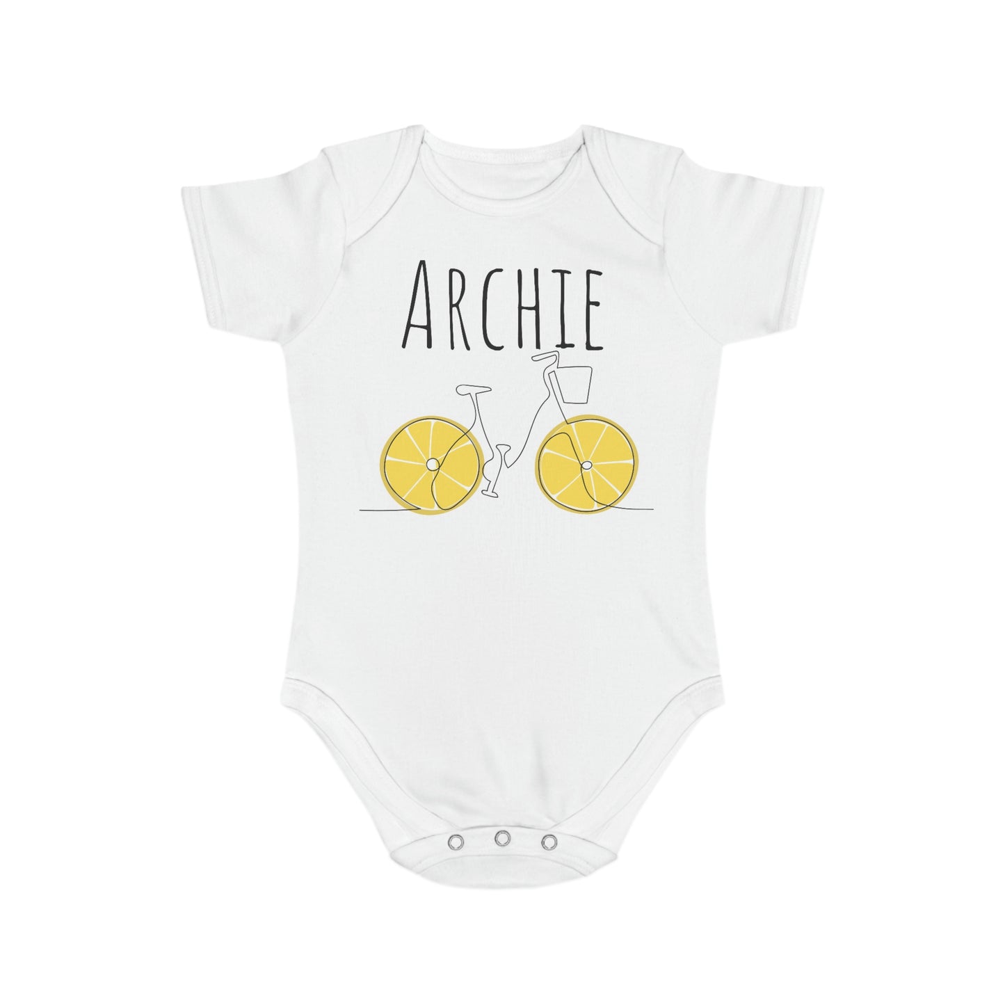 Short Sleeve Baby Bodysuit