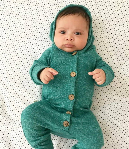 0-24M Toddler/ Infant Hooded Romper