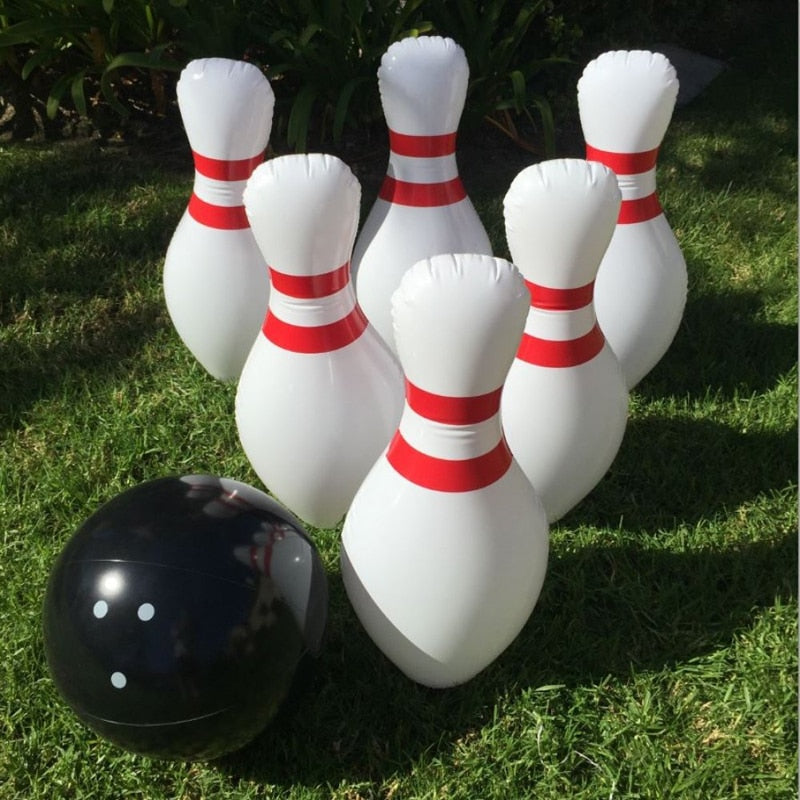 Giant inflatable bowling hotsell set