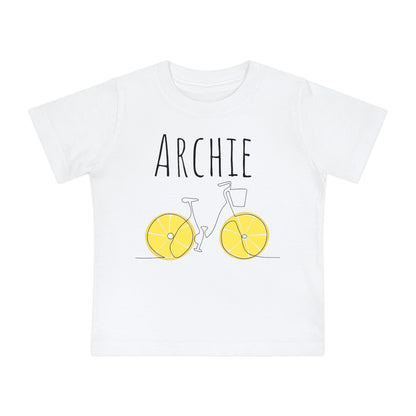 Custom Name- Baby Short Sleeve T-Shirt