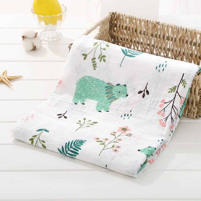 100% Cotton Soft Baby Newborn Blankets