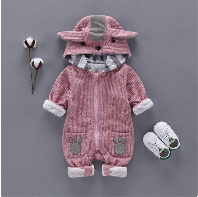 Koala Hooded Jumpsuit