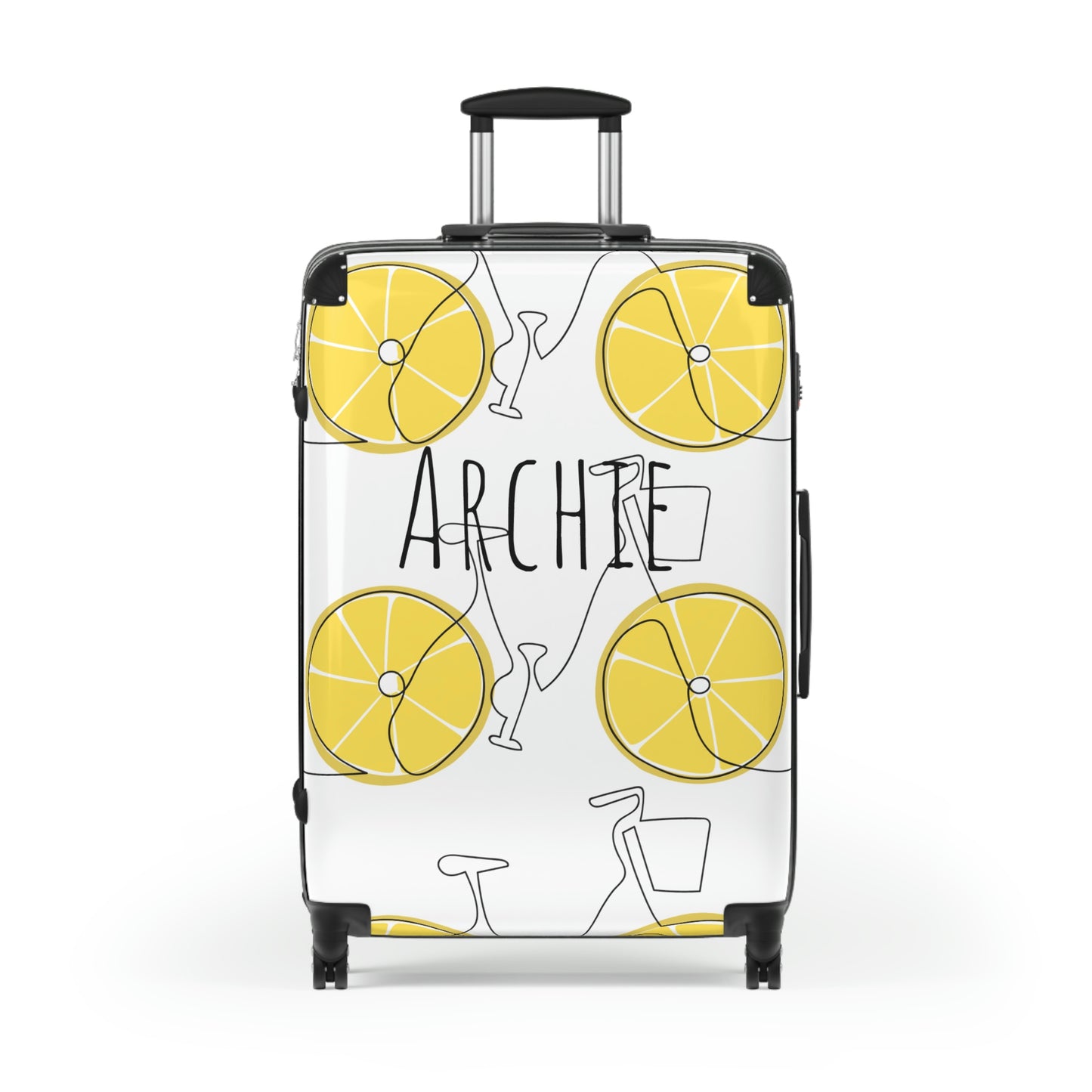 Custom Name Travel Suitcases