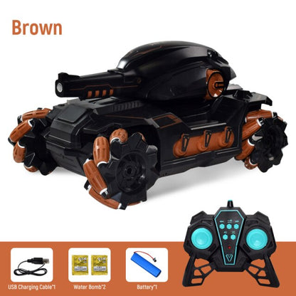 Big Size 4WD Tank RC Toy water bomb shoot