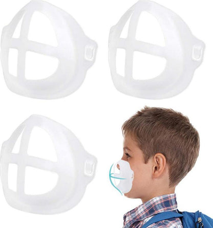 3D Kids Masker Bracket Reusable Inner Support Frame for Sport