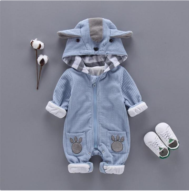 Koala Hooded Jumpsuit