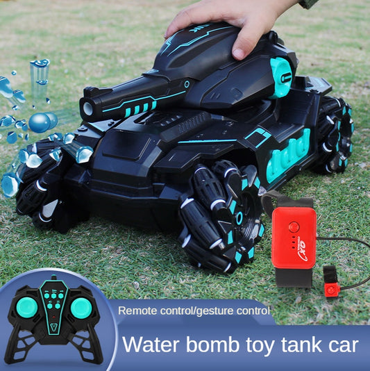 Big Size 4WD Tank RC Toy water bomb shoot