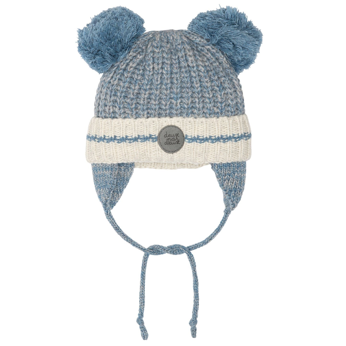 Baby Earflap Winter Hat Blue