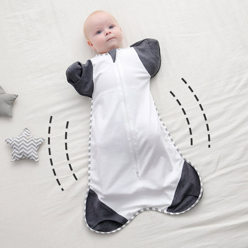 Baby  Wearable Blanket Organic Cotton Swaddle