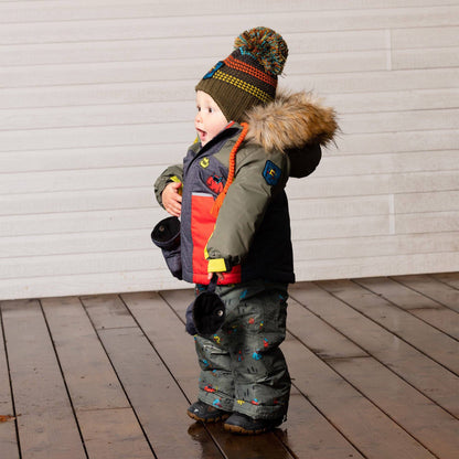 Baby Two Piece Snowsuit Monsters