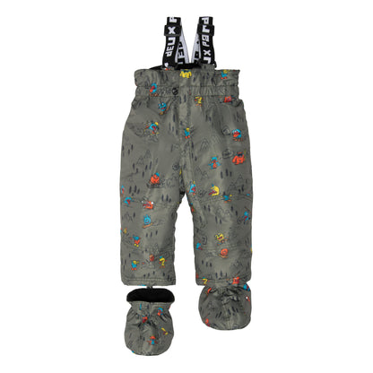 Baby Two Piece Snowsuit Monsters