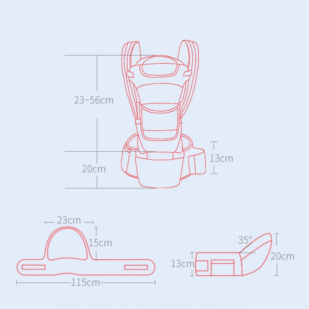 New 0-48 Month Ergonomic Baby Carrier