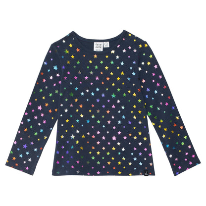 Organic Cotton Top With Star Print