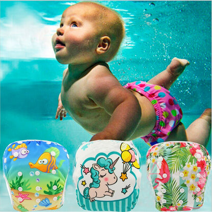 Baby Swim Diaper Waterproof Adjustable Cloth Diapers