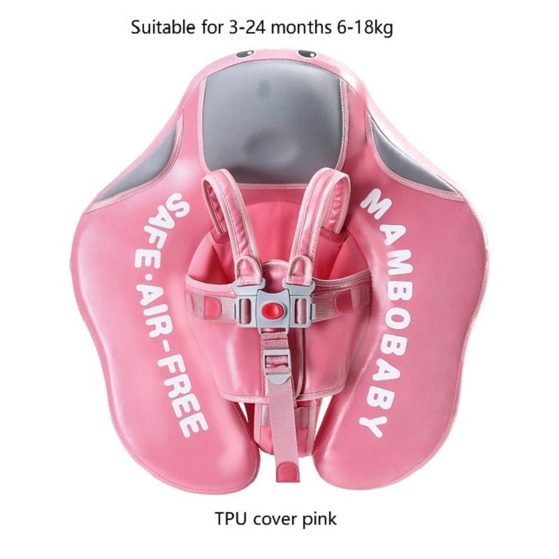 Solid Non-inflatable Newborn Baby Waist Float