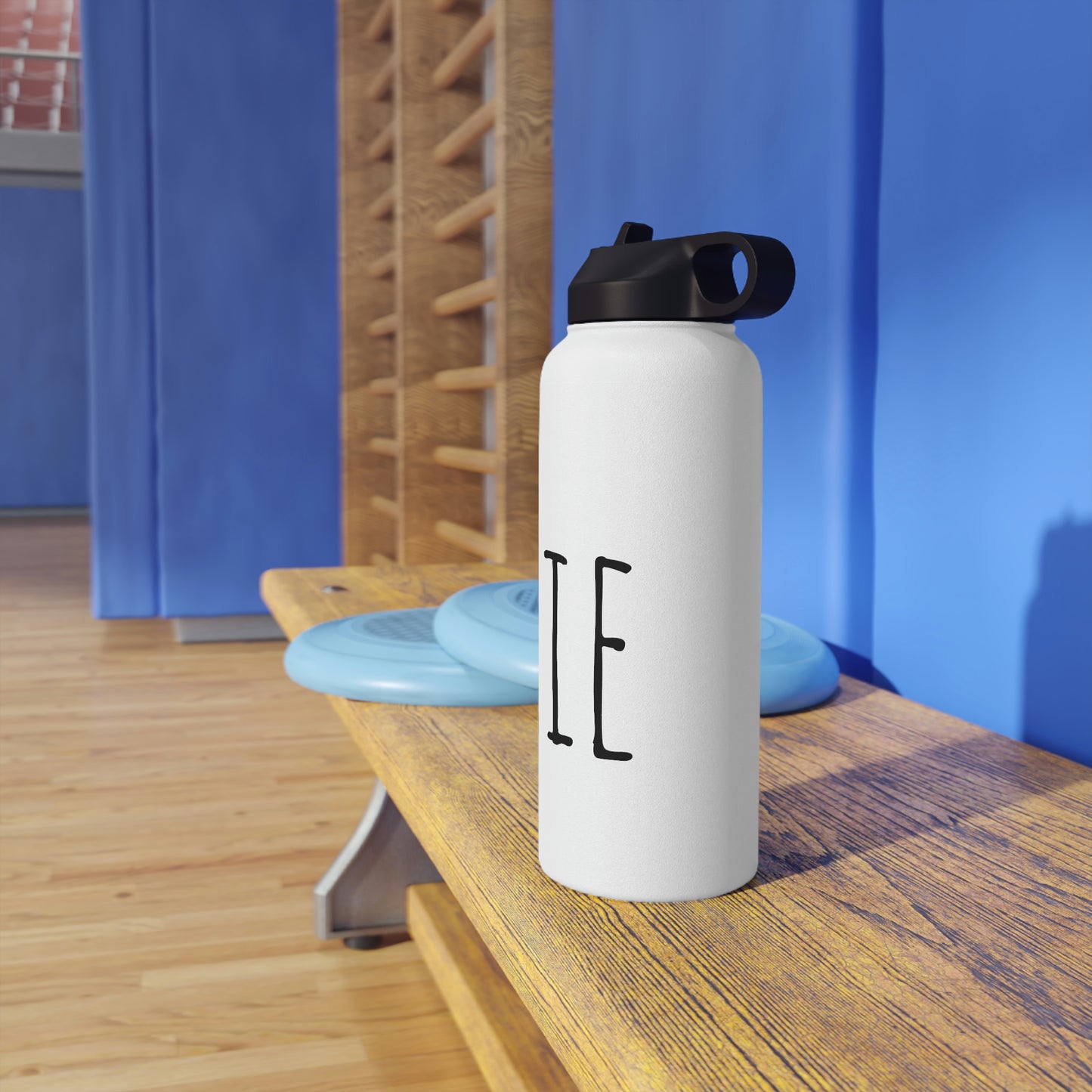 Custom Name- Stainless Steel Water Bottle, Standard Lid