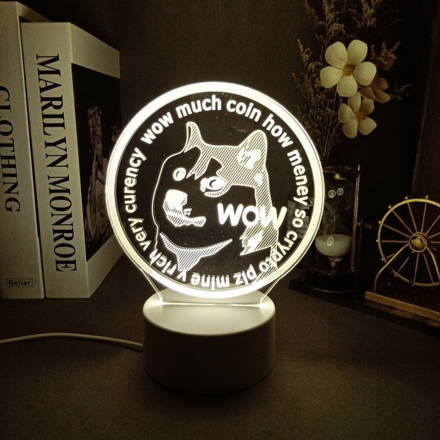 3D Room Desk Night Light