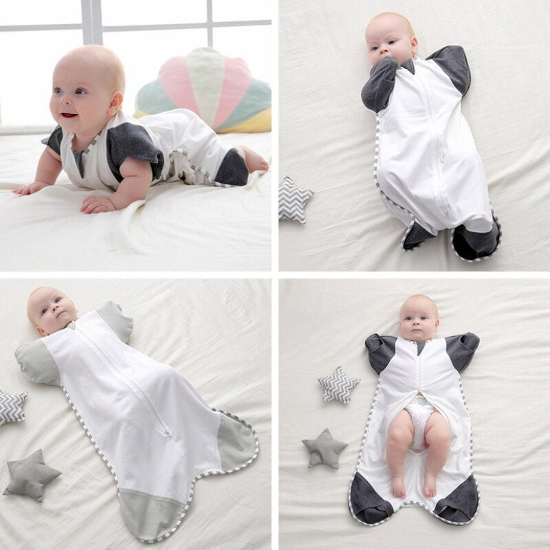 Baby  Wearable Blanket Organic Cotton Swaddle