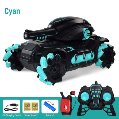 Big Size 4WD Tank RC Toy water bomb shoot