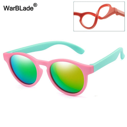 WarBlade Round Polarized Kids Sunglasses