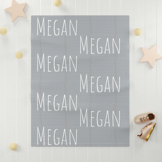 Customized Baby Name -Soft Fleece Blanket