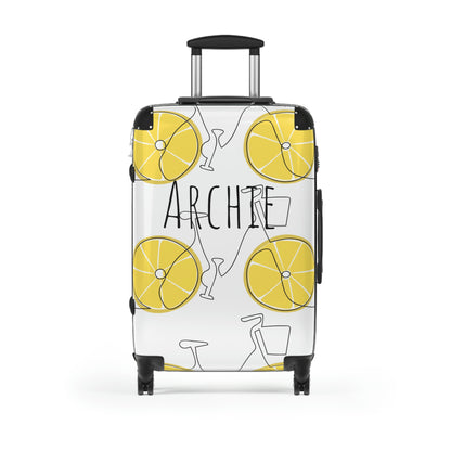 Custom Name Travel Suitcases