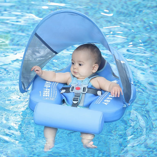 Solid Non-inflatable Newborn Baby Waist Float