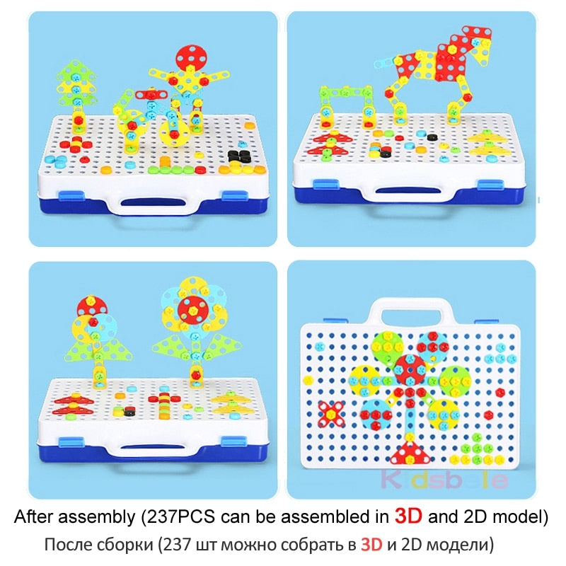 Kids Blocks Assembly, Disassembly Educational Toy