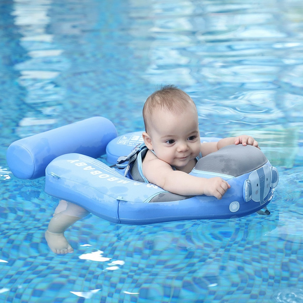 Solid Non-inflatable Newborn Baby Waist Float