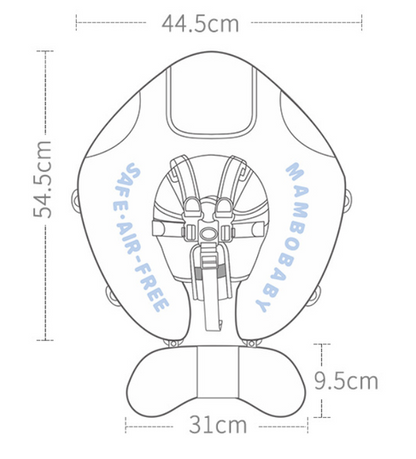 Solid Non-inflatable Newborn Baby Waist Float