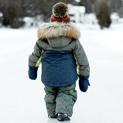 Baby Two Piece Snowsuit Monsters