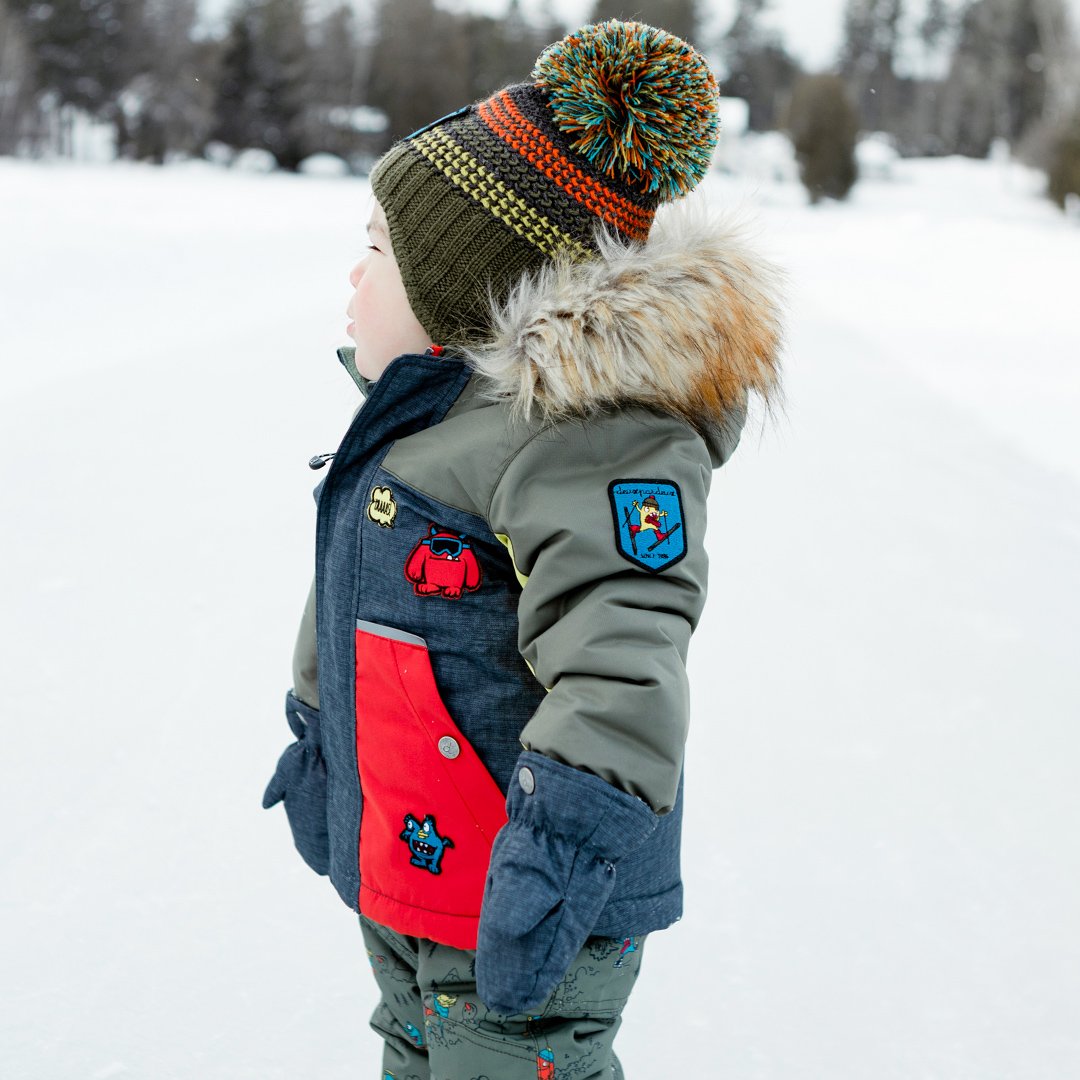 Baby Two Piece Snowsuit Monsters