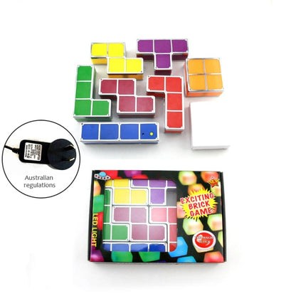 Puzzle 3D LED Night Light Toy Brick Stackable