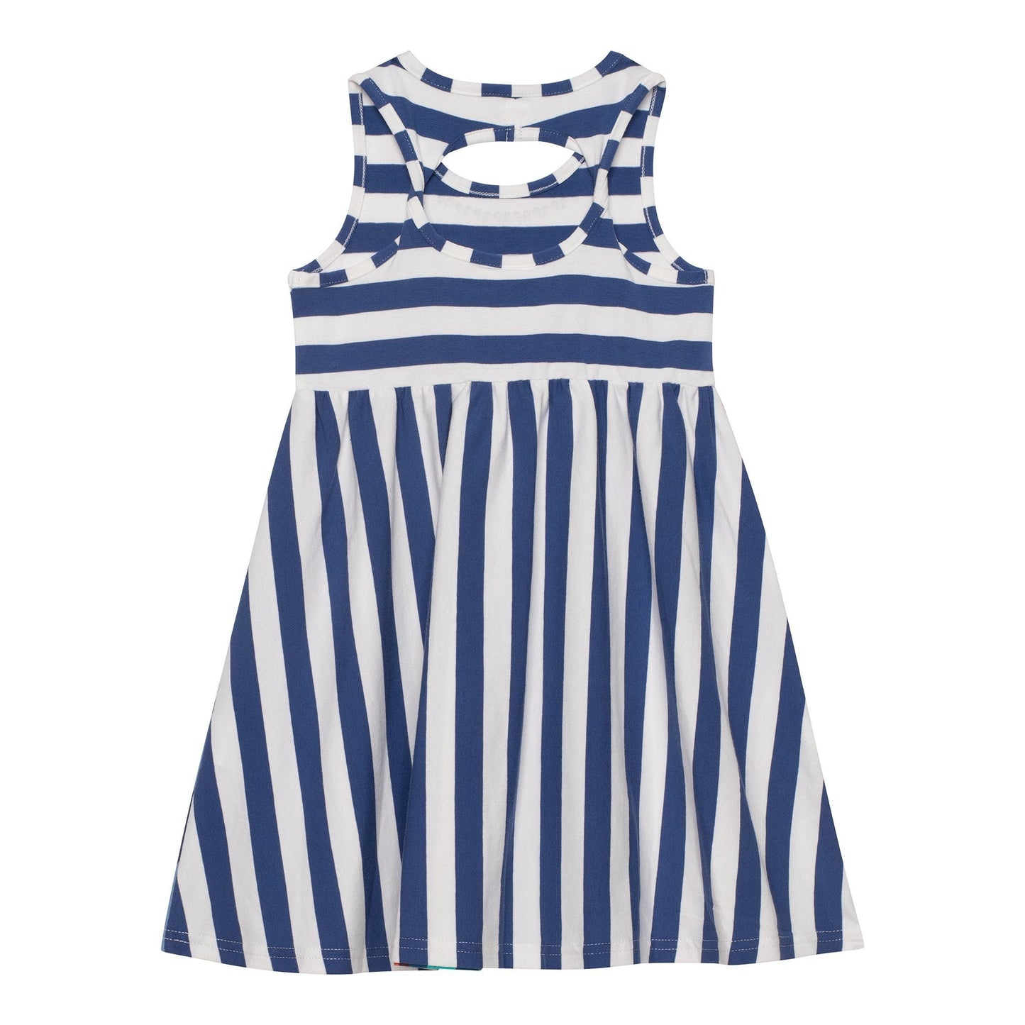 Organic Cotton Dress with Stripes