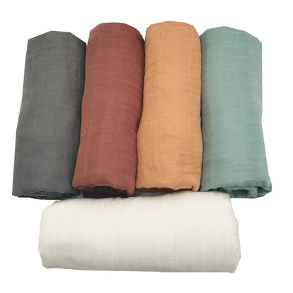 Bamboo Muslin Swaddle Blanket Newborn