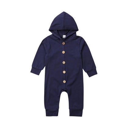 0-24M Toddler/ Infant Hooded Romper