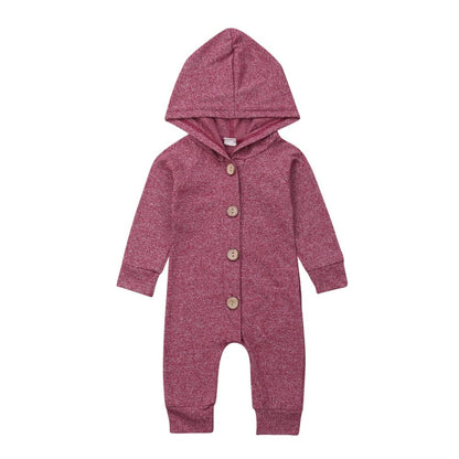 0-24M Toddler/ Infant Hooded Romper