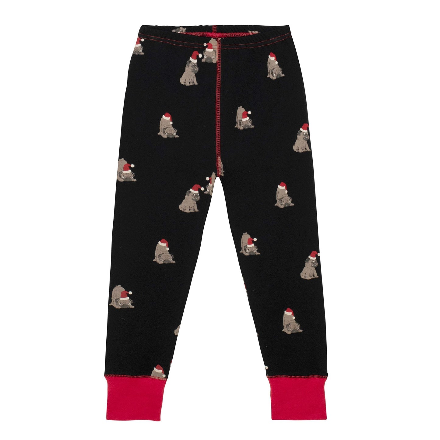 Organic Cotton Two Piece Pajama Set Christmas Dog