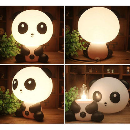 Cute Cartoon panda Night light table desk lamp LED for Children Baby Gifts Bedroom bedside Sleeping lamp indoor decor Lighting