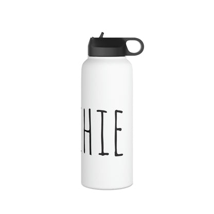 Custom Name- Stainless Steel Water Bottle, Standard Lid