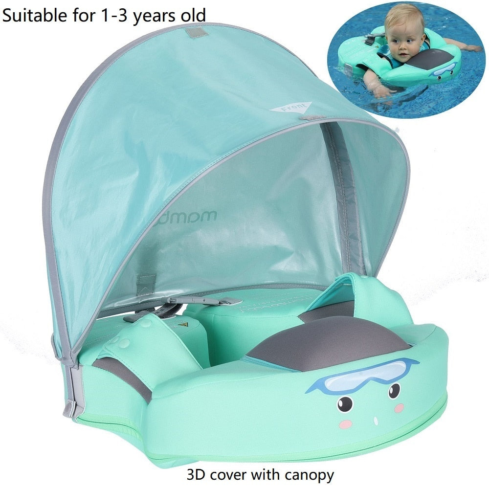 Solid Non-inflatable Newborn Baby Waist Float