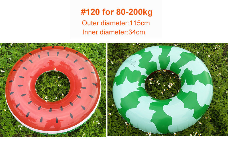 120cm Watermelon Pool Float Inflatable