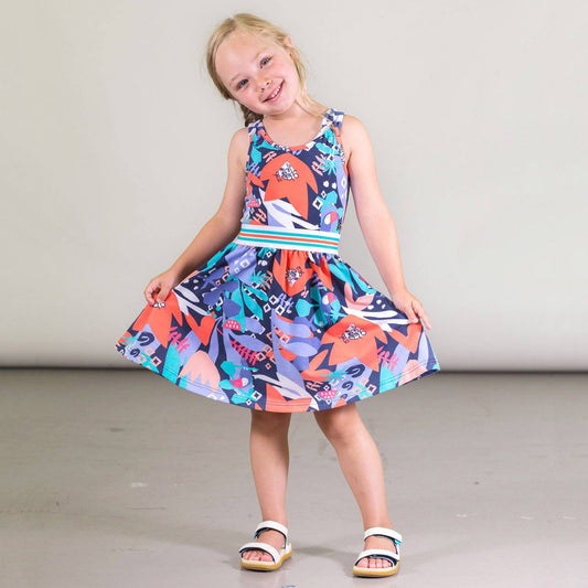 Organic Cotton Toucan Printed Dress