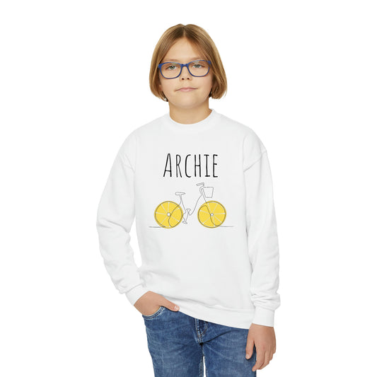 Custom Name - Youth Crewneck Sweatshirt