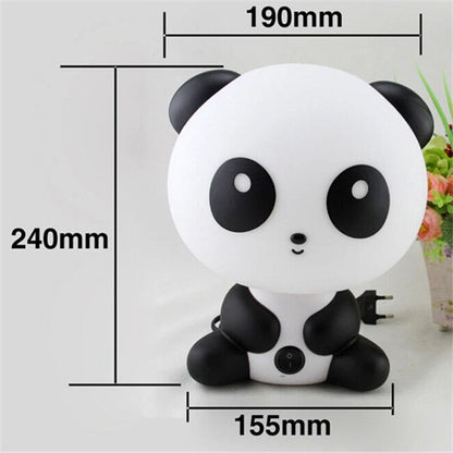 Cute Cartoon panda Night light table desk lamp LED for Children Baby Gifts Bedroom bedside Sleeping lamp indoor decor Lighting