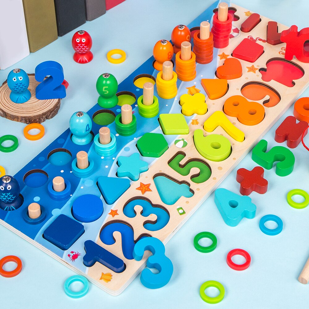 Kids Toys Montessori Educational Wooden Toys