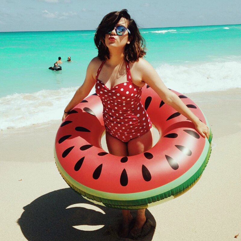 120cm Watermelon Pool Float Inflatable