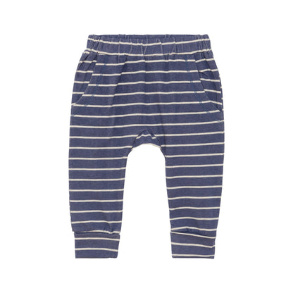 Organic Cotton Top and Stripe Evolutive Pant Set